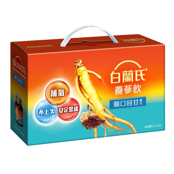 【分批取】白蘭氏養蔘飲-順口回甘 60ml*12入