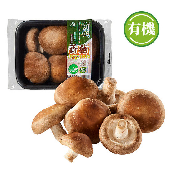 有機厚肉香菇 約200g