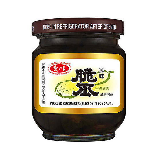 愛之味脆瓜(玻璃瓶) 內容量180g