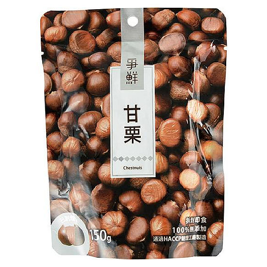 爭鮮特選甘栗仁(純素) 150g