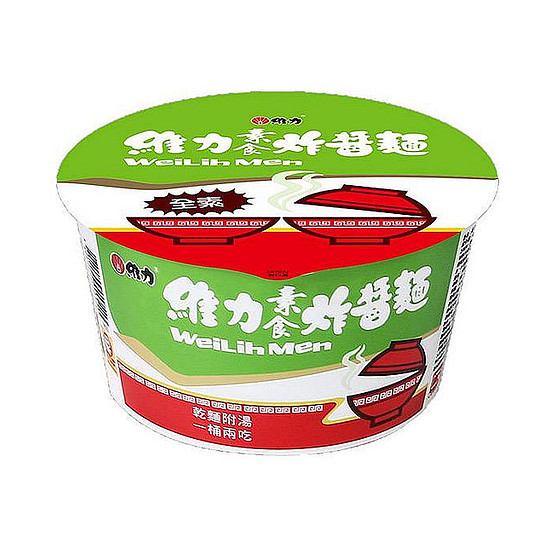 維力炸醬碗麵-素食 90g