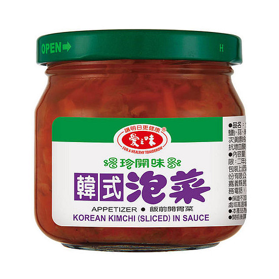 愛之味韓式泡菜(玻璃瓶) 190g