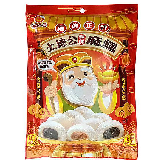 Chiao-E凱岳土地公綜合麻糬(全素) 150g