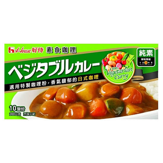 House好侍素食咖哩塊 200g