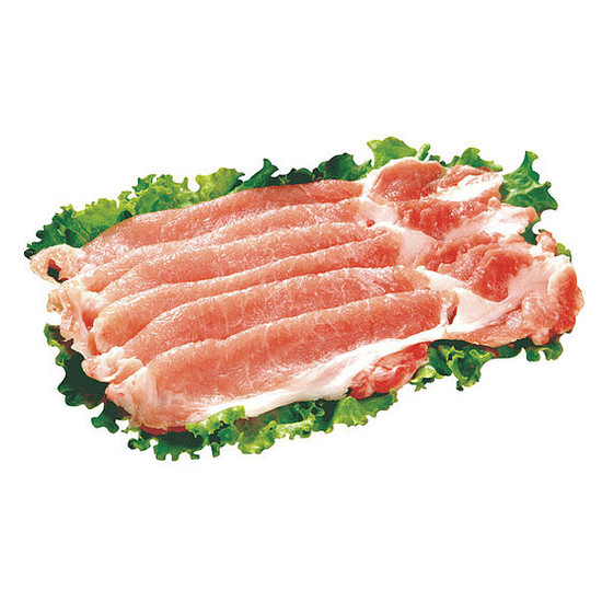 豬里肌火鍋／薄切肉片  約180g(每100g 45元/重量約±50%/請款金額依實際重量為準)