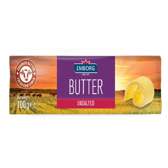 安博格無鹽奶油 100g