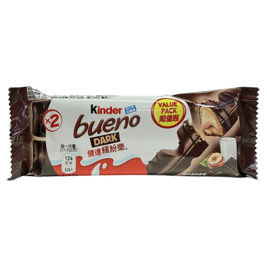 健達繽紛樂黑巧克力 43g*3入