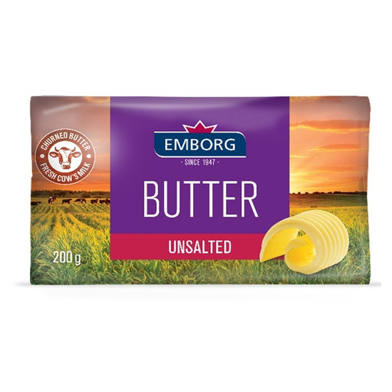 安博格無鹽奶油 200g