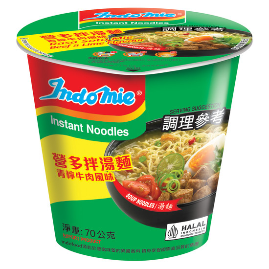 營多拌湯杯麵-青檸牛肉風味 70g