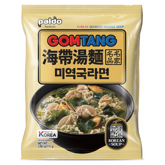 八道包麵-蛤蜊海帶湯麵 110g