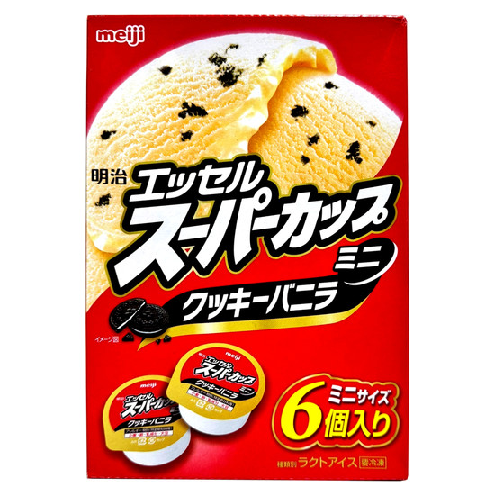 明治MINI超級杯冰淇淋MINI6入組-巧酥 339.6g