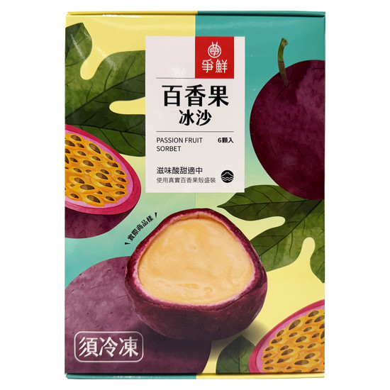 爭鮮百香果冰沙 40g*6入