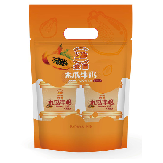 北回木瓜牛奶冰淇淋 340g(85g*4入)