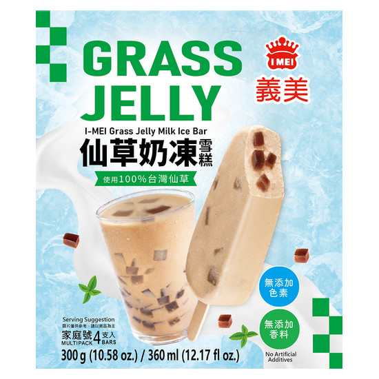 義美仙草奶凍雪糕 75g*4入
