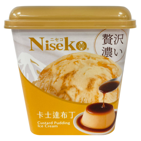 Niseko新雪口卡士達布丁冰淇淋 650g