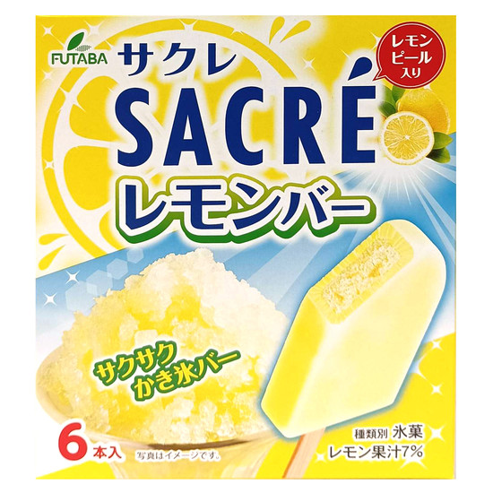 SACRE檸檬冰棒 337.8g(56.3g*6入