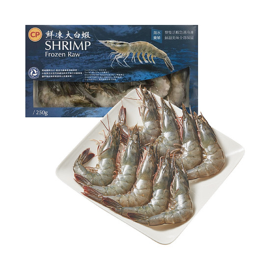 鮮凍大白蝦（３０／４０） 250g