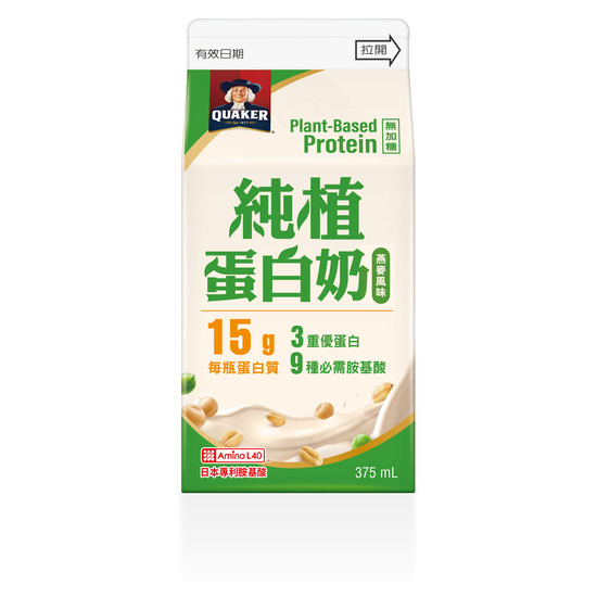 桂格純植蛋白奶原味 375ml