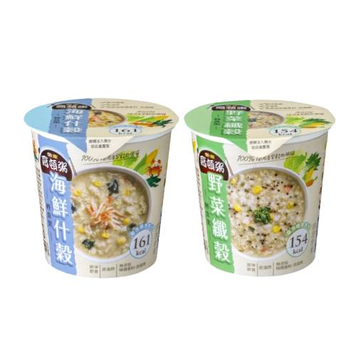 【分批取】金車高頓粥杯麵(2種口味/任選2件)
