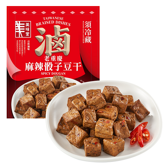 老重慶麻辣骰子豆干 180g