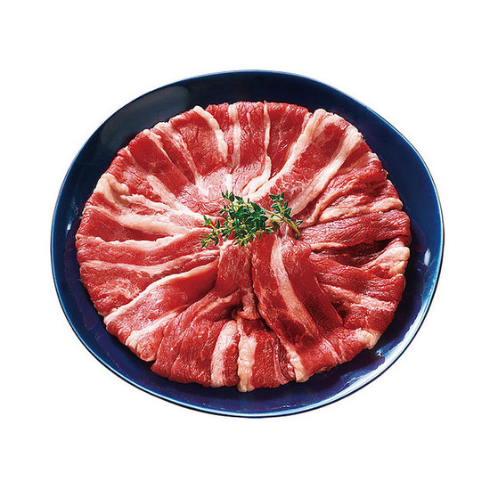 冷藏美國牛胸腹雪花火鍋肉片  約200g(每100g 105元/重量約±50%/請款金額依實際重量為準)