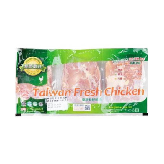 國產去骨腿肉三連包 3入/1200g
