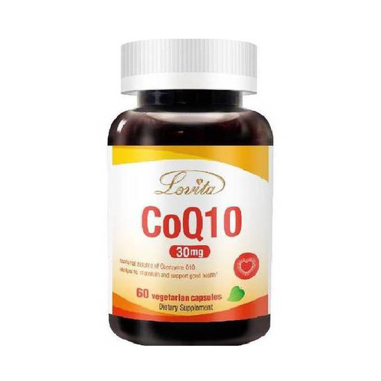 Lovita愛維他輔酵素Q10素食膠囊 Q10素食膠囊60顆
