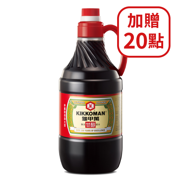 【分批取】龜甲萬甘醇醬油(釀造) 1600ml