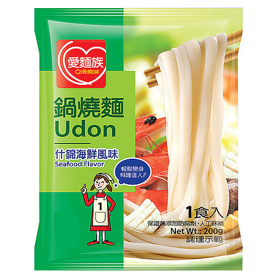 愛麵族鍋燒麵-什錦海鮮風味 200g