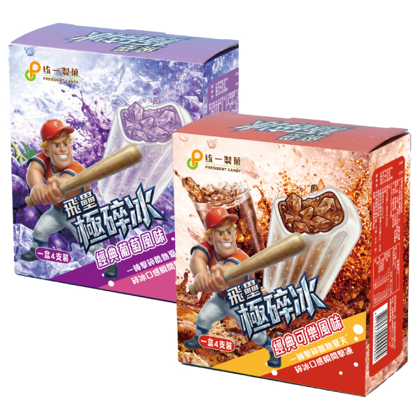 【分批取】統一製菓飛壘極碎冰 (2種口味/任選2件)