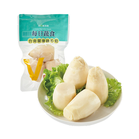 關廟去殼綠竹筍 約300g
