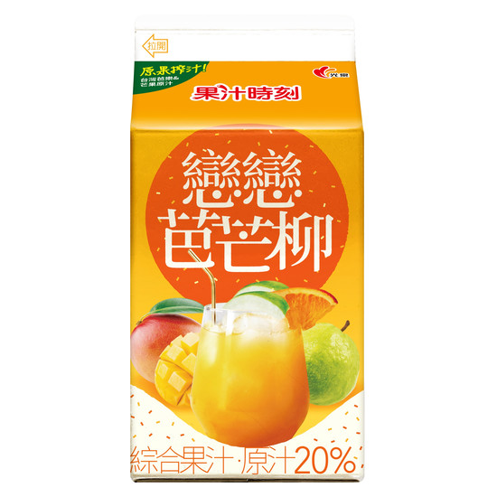 果汁時刻戀戀芭芒柳果汁 375ml
