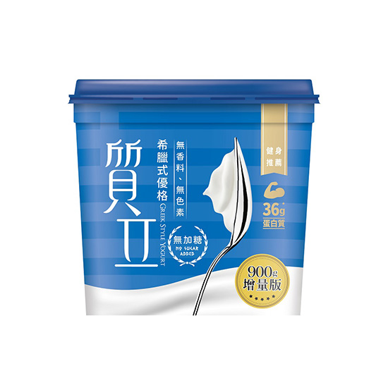 質立希臘式優格-無加糖 900g