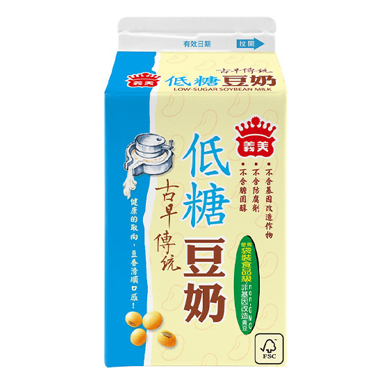 義美古早傳統豆奶-低糖 400ml