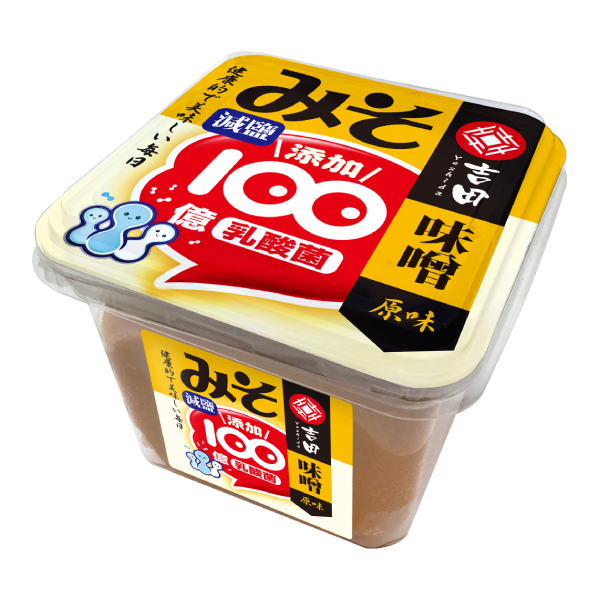 【分批取】吉田乳酸菌減鹽味噌 500g