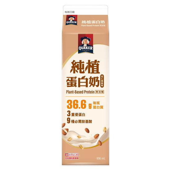 桂格純植蛋白奶杏仁果風味 936ml
