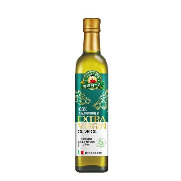 【分批取】得意的一天100%頂級初榨橄欖油(伸縮油嘴) 500ml