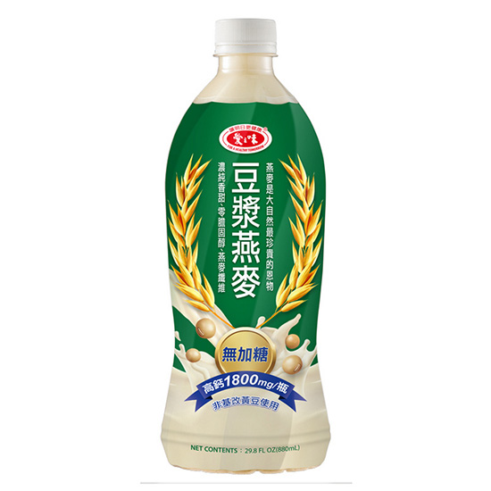 愛之味高鈣豆漿燕麥 880ml