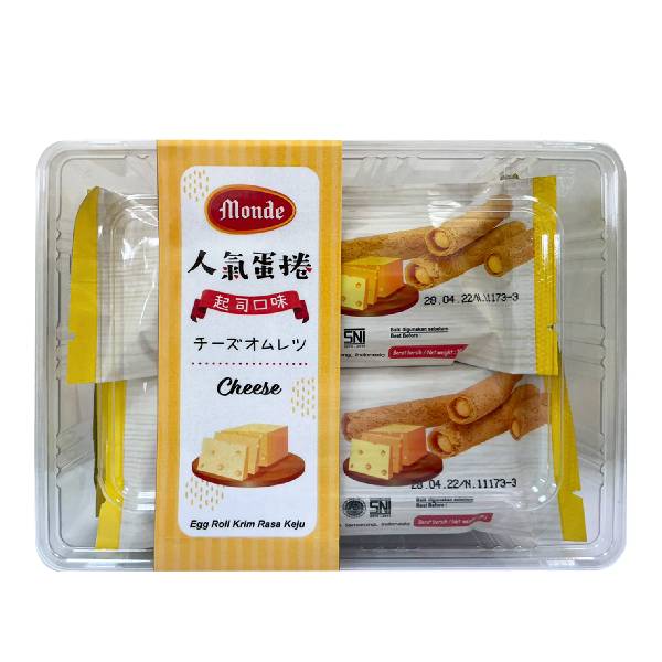 【分批取】NISSIN人氣蛋捲-起司口味 210g