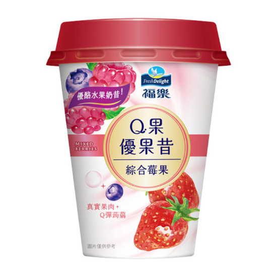福樂Q果綜合莓果優果昔 210ml