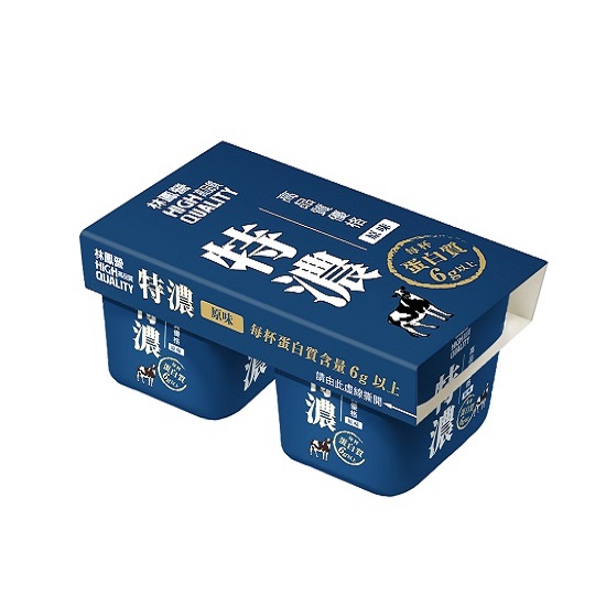 林鳳營特濃重乳優格 120g*2杯