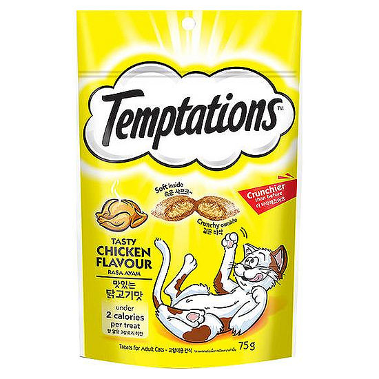 TEMPTATIONS喵愛餡火烤嫩雞口味 75g