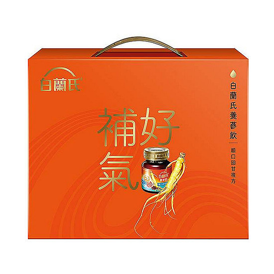 白蘭氏養蔘飲禮盒-順口回甘複方 60ml*7入