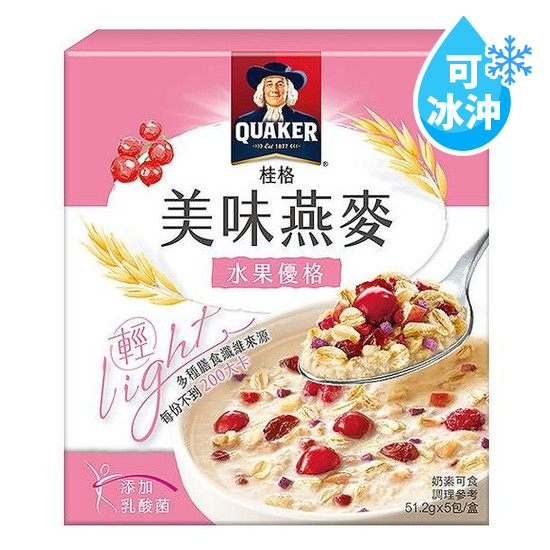 桂格美味燕麥-水果優格 51.2g*5入