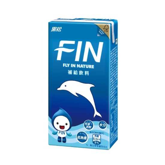 黑松FIN補給飲料 300mlx6入