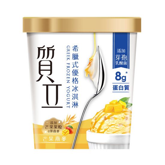 質立希臘式優格冰淇淋-芒果燕麥 200g