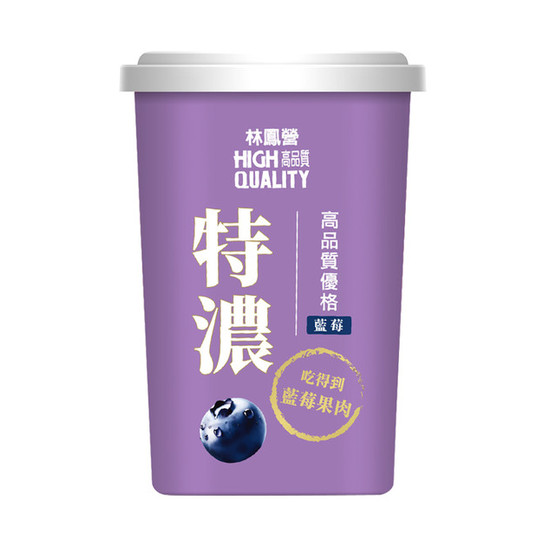 林鳳營特濃重乳優格-藍莓 400g