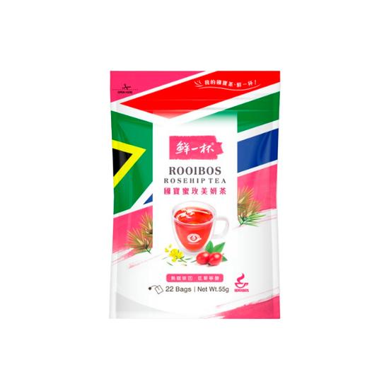 【分批取】鮮一杯國寶蜜玫美妍茶 2.5g*22入