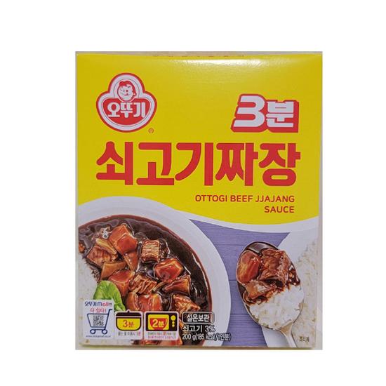 【分批取】韓國不倒翁(OTTOGI)牛肉炸醬調理包 200g