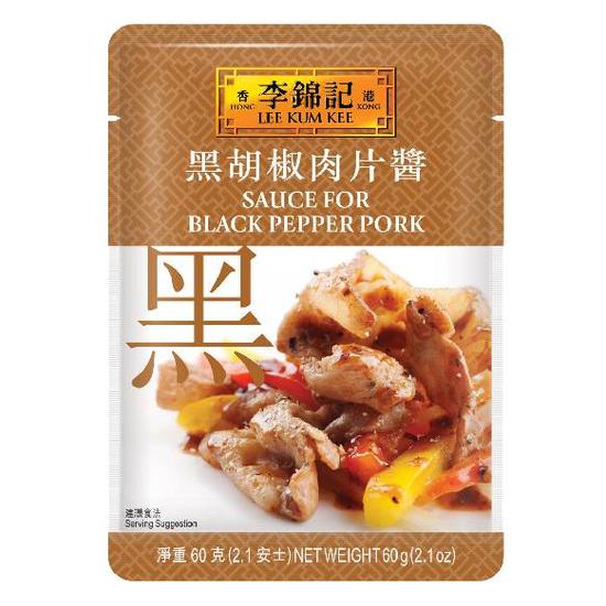 李錦記黑胡椒肉片用醬 60g